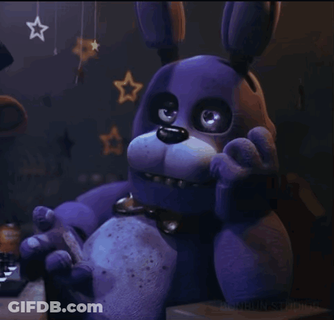Bonnie The Bunny From Five Nights At Freddy's GIF