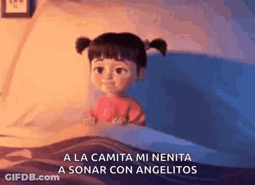 Boo In Bed A La Camita Mi Nenita A Sonar Con Angelitos GIF