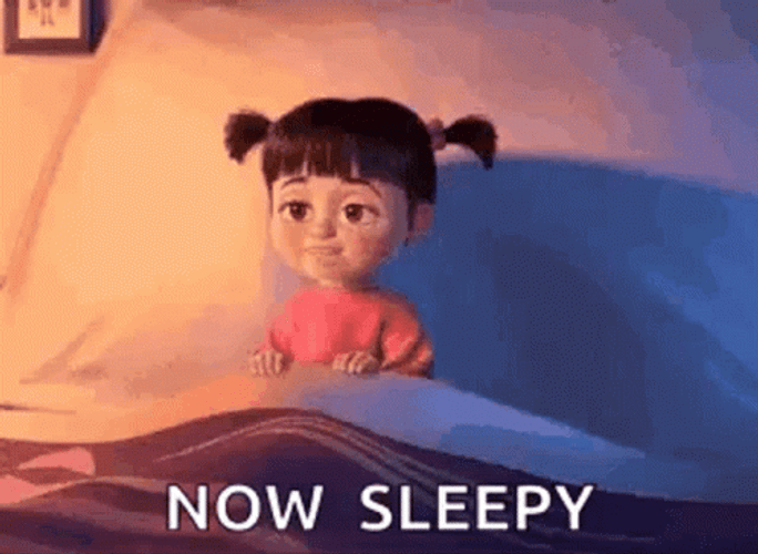 Boo Now Sleepy GIF