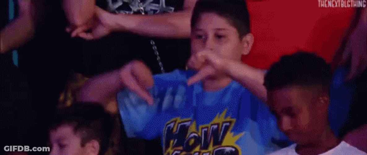 Boo This Man WWE Crowd Kid Thumbs Down GIF