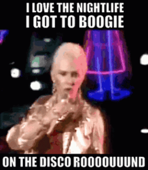 Boogie Nights Disco I Love The Nightlife GIF