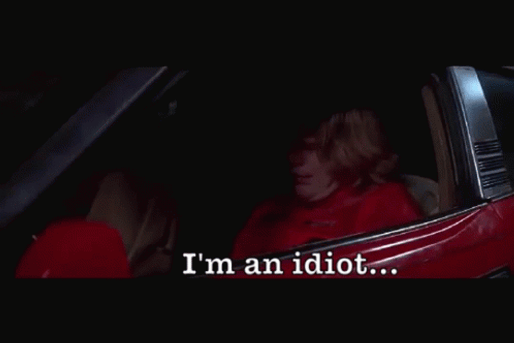 Boogie Nights I'm An Idiot Crying Car Scene GIF