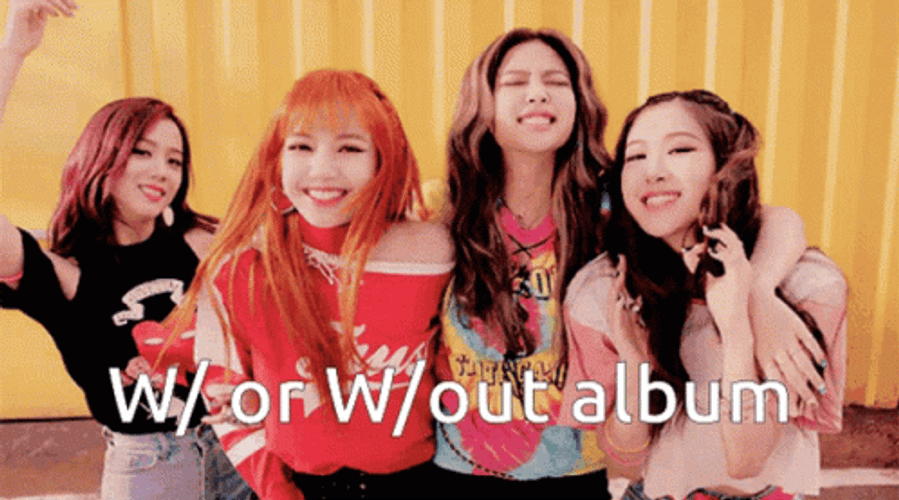 Book Em Danno Black Pink Group Girl GIF