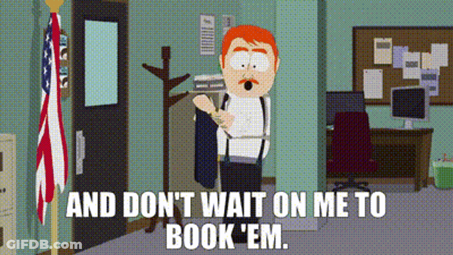 Book It Danno The South Park GIF