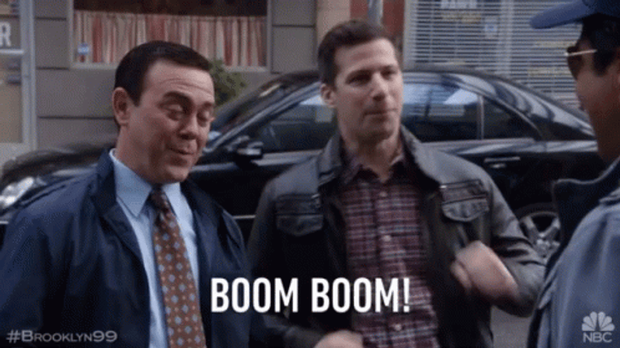 Boom Boom Brooklyn99 GIF