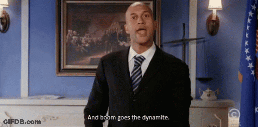 Boom Goes The Dynamite Keegan Michael Key GIF