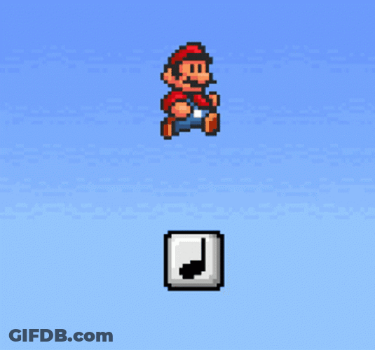 Boom Goes The Dynamite Mario Jumping GIF