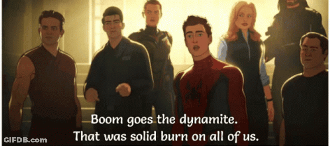 Boom Goes The Dynamite Marvel Heroes GIF