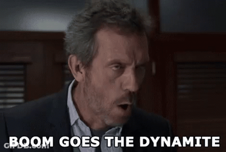 Boom Goes The Dynamite Oh GIF
