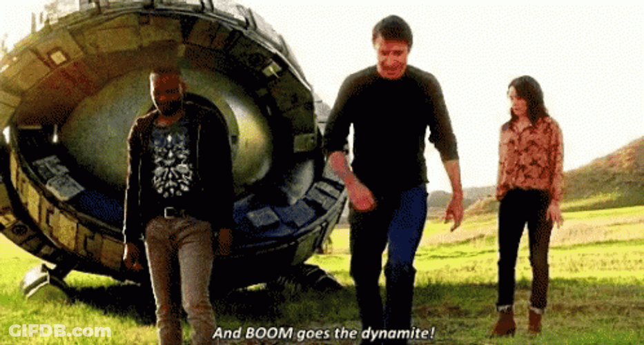 Boom Goes The Dynamite Timeless Sci-Fi GIF