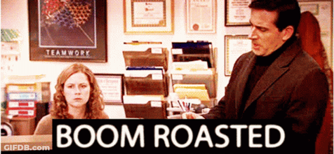 Boom Roasted In Room GIF