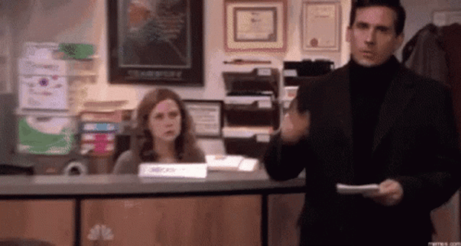 Boom Roasted Michael Scott The Office GIF