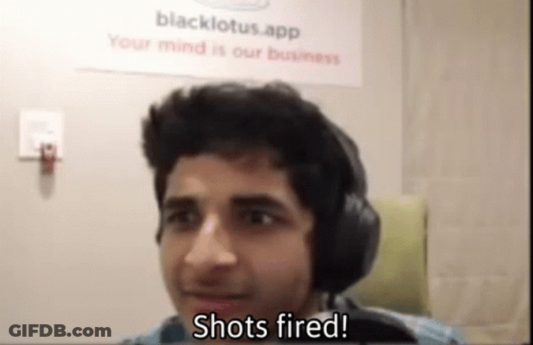 Boom Roasted Shots Fire GIF