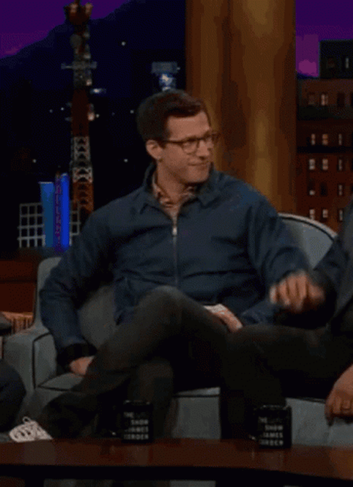 Boom Yes Andy Samberg GIF