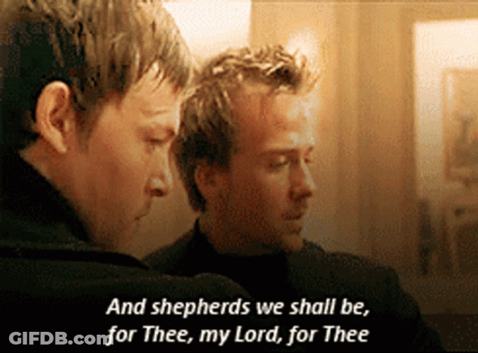 Boondock Saints Macmanus Twins Saying Prayer GIF