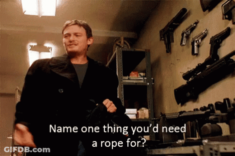 Boondock Saints Murphy Macmanus Offering Rope GIF