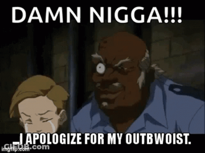Boondocks Apologize I'm Sorry GIF