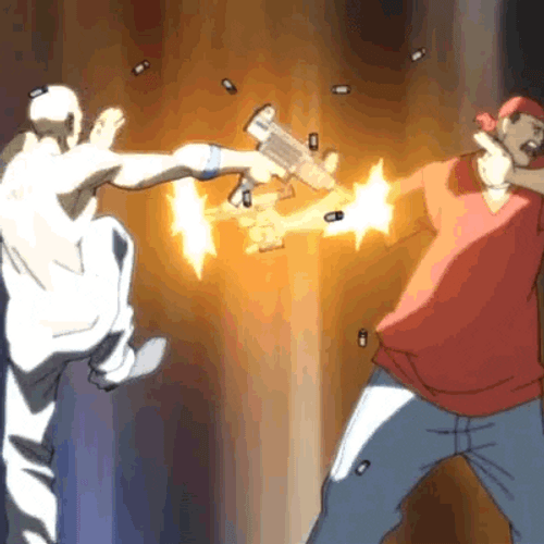 Boondocks Gun Shot GIF