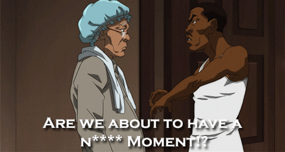Boondocks Lando Robert Moment GIF
