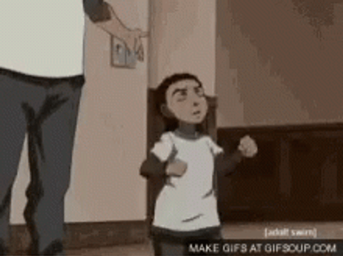 Boondocks Riley Freeman Dancing GIF