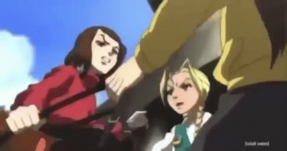 Boondocks Slapping Fighting GIF