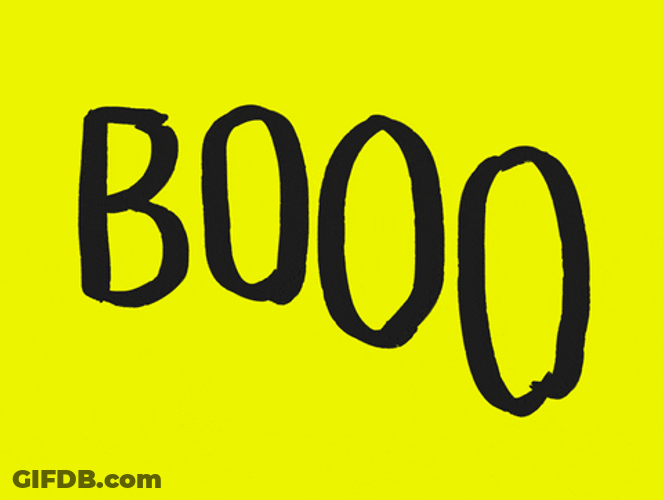 Booo Dancing Text GIF