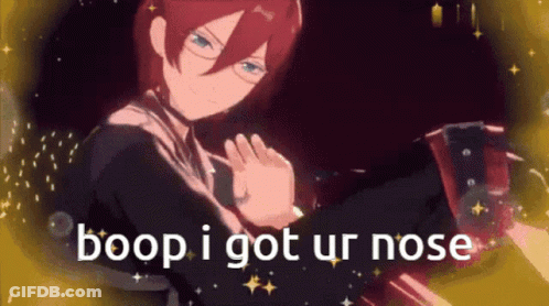 Boop I Got Your Nose Cartoon GIF
