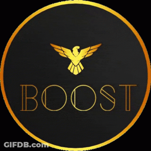 Boost Eagle Logo GIF