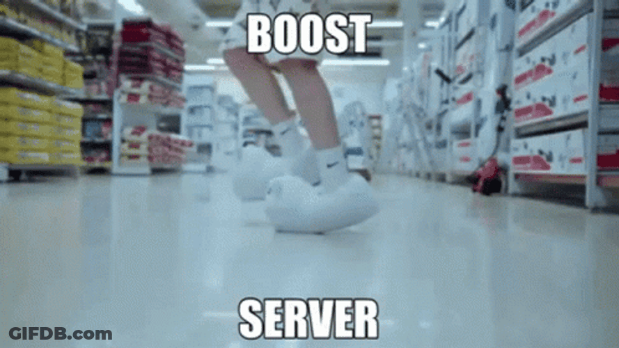 Boost Server Dancing Girl GIF