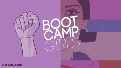 Boot Camp Girls Fist And Woman GIF