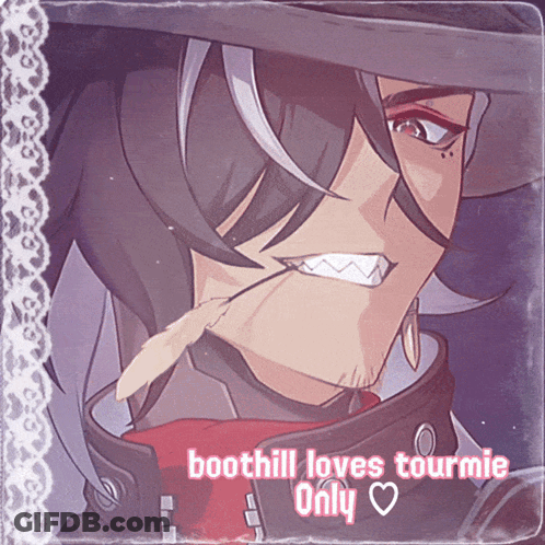 Boothill Loves Tourmie Only On Picture Of Man GIF