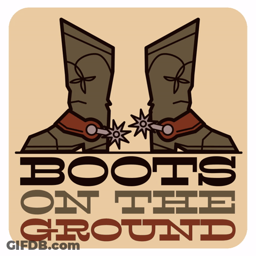Boots On The Ground Poster GIF