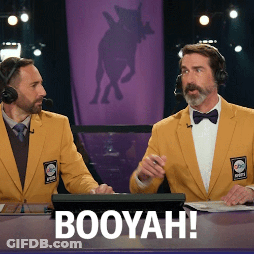 Booyah Excited Rob Riggle GIF