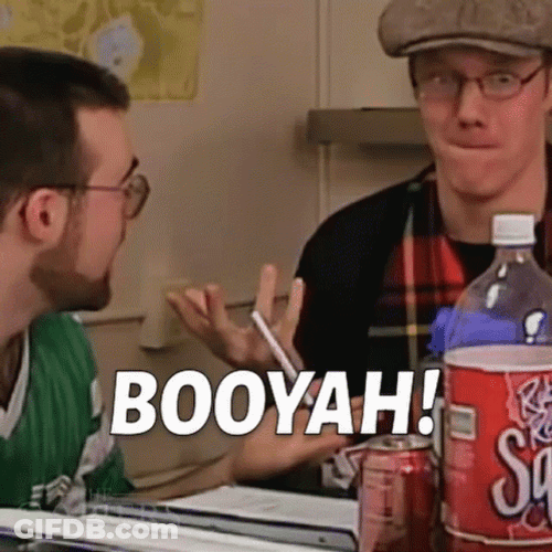Booyah Hand Reaction GIF
