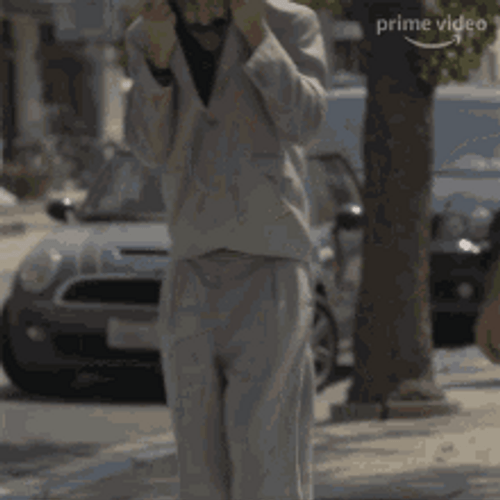 Borat Not Me Hiding His Self GIF