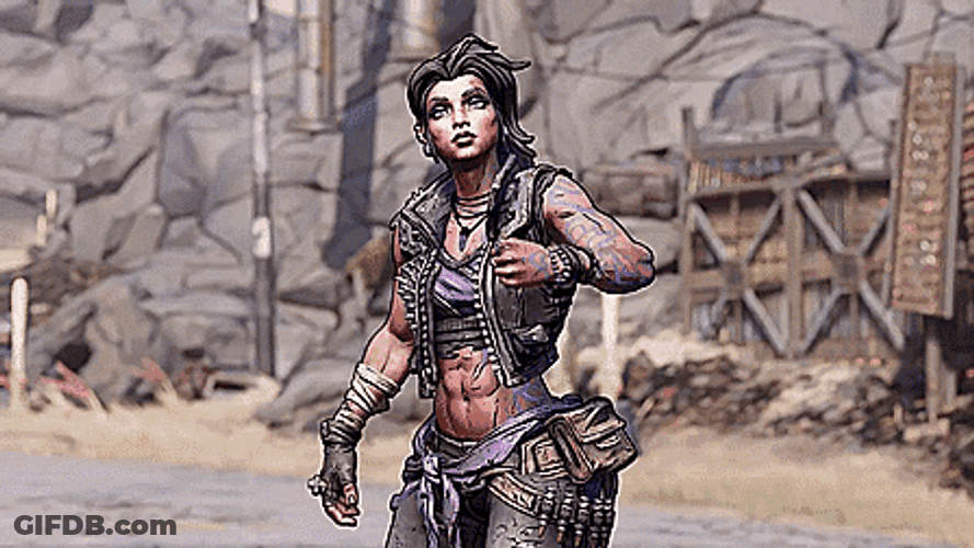 Borderlands Eight Hand Lightning Skill GIF