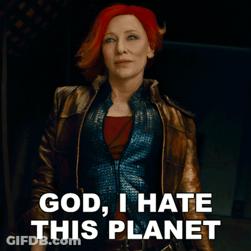Borderlands God I Hate This Planet GIF