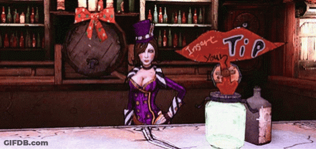Borderlands Insert Your Tip GIF