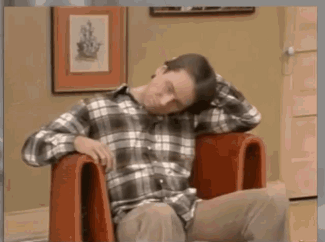 Bored Man Waiting GIF