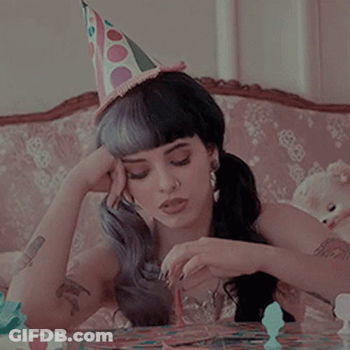 Bored Melanie Martinez GIF