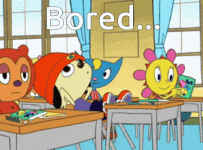 Bored Parappa The Rapper GIF