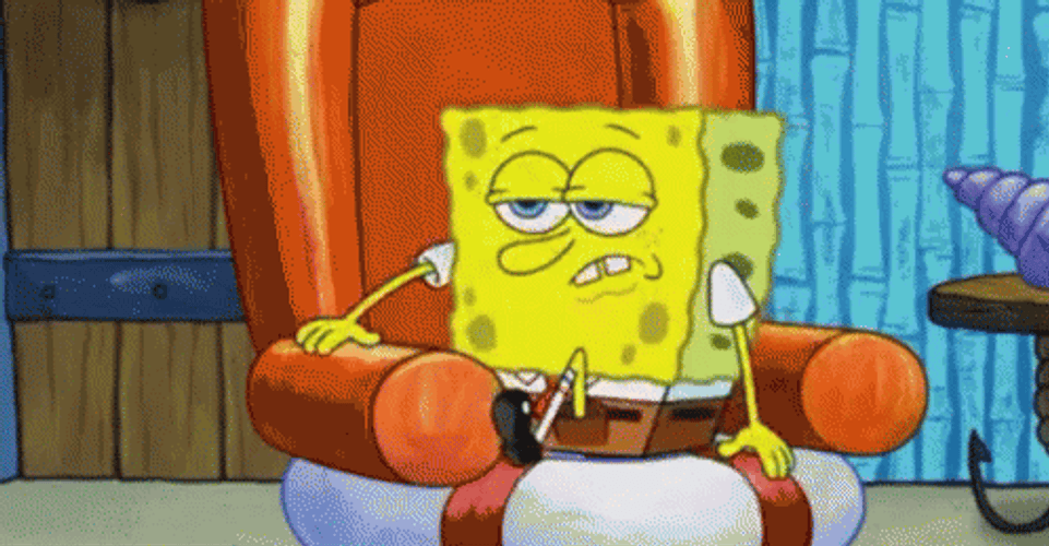 Bored Spongebob Squarepants GIF