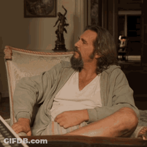 Bored The Dude Getting His Glasses Big Lebowski GIF