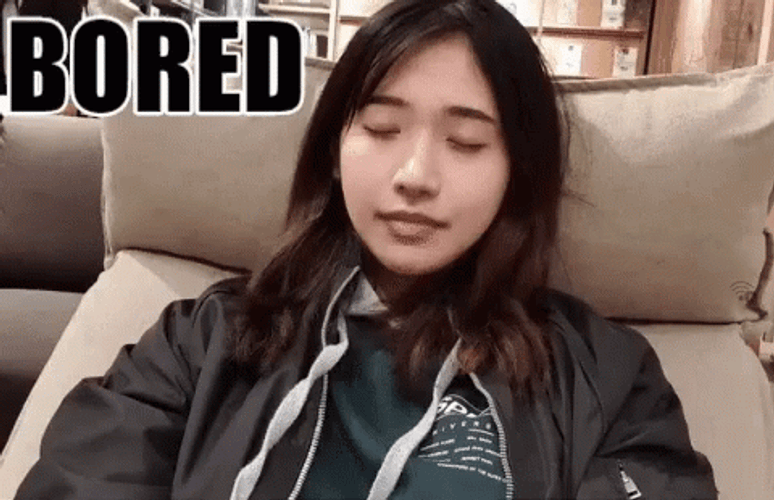 Bored & Tired Jinny GIF