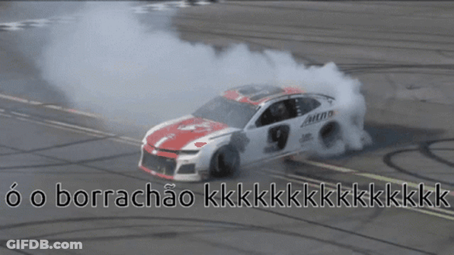 Borrachao Nascar Race Car GIF