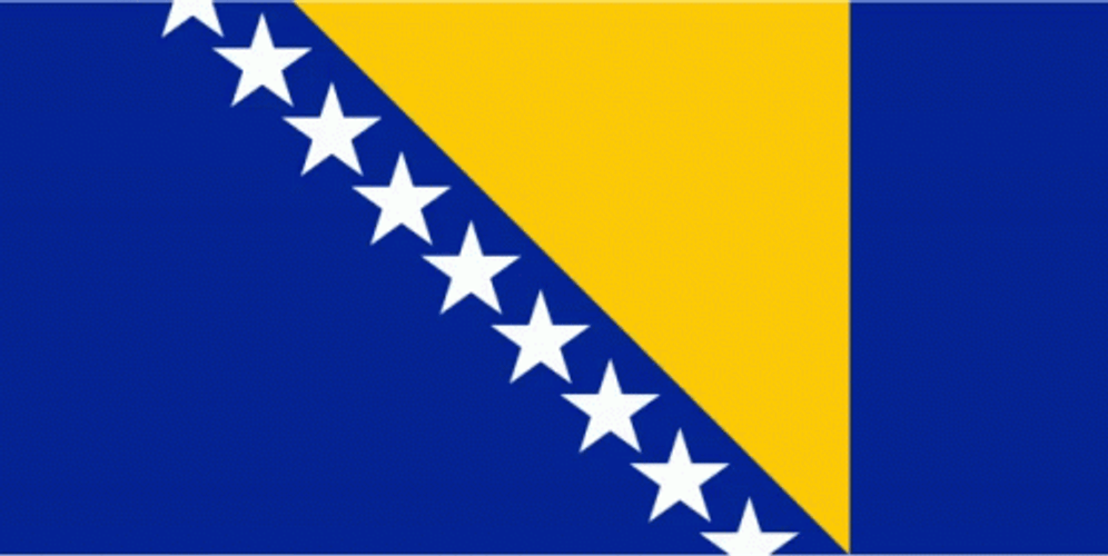 Bosnia And Herzegovina Flag Stars GIF