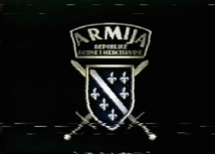 Bosnia And Herzegovina Military Logo GIF