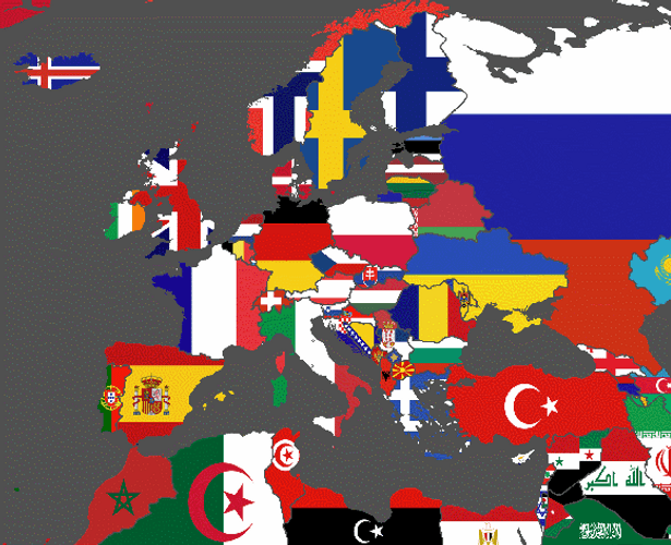 Bosnia And Herzegovina Mixing Map GIF