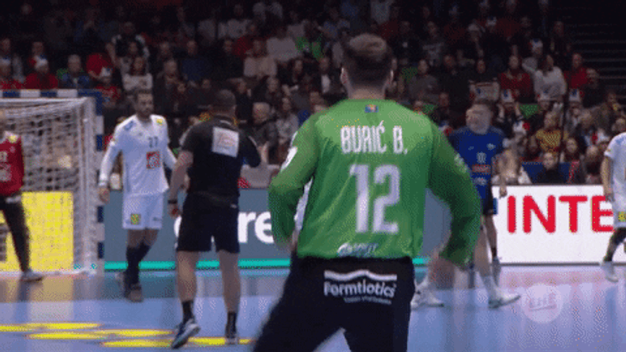 Bosnia And Herzegovina Player Stretching GIF