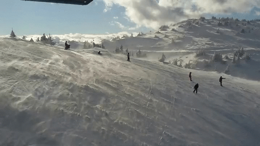 Bosnia And Herzegovina Snowskating GIF